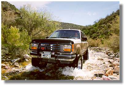 Jack Lobdell's Explorer in Moore Gulch