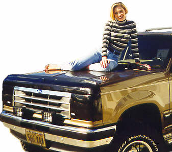 Melanie Thurston and her Ford Explorer